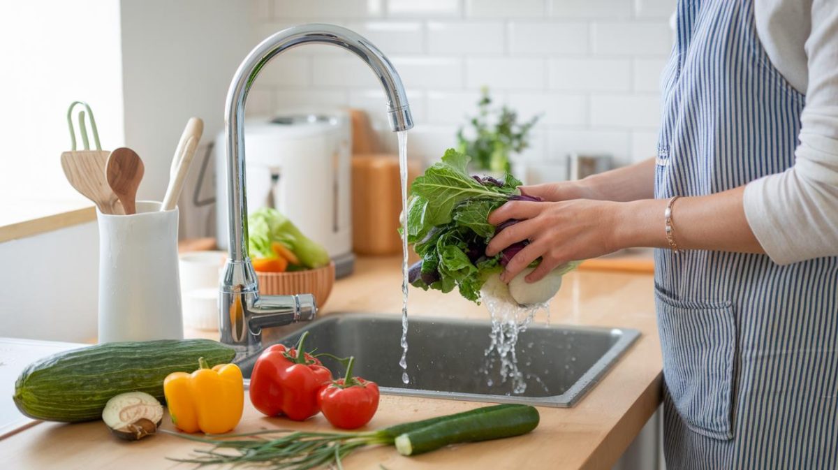 Astuce écologique : lavez vos légumes sans dilapider l'eau