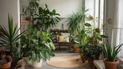 ces plantes qui transforment l'humidité de votre maison en fraîcheur