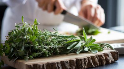 Comment préparer rapidement les herbes pour rehausser vos plats favoris