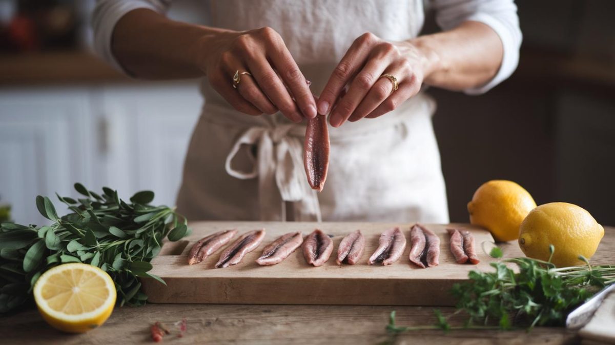 Préparez des anchois délicieux sans le goût excessif de sel en quelques étapes