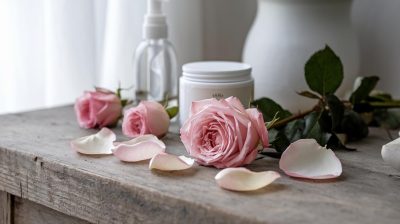 Une recette simple pour les peaux sensibles qui adorent la rose et les économies